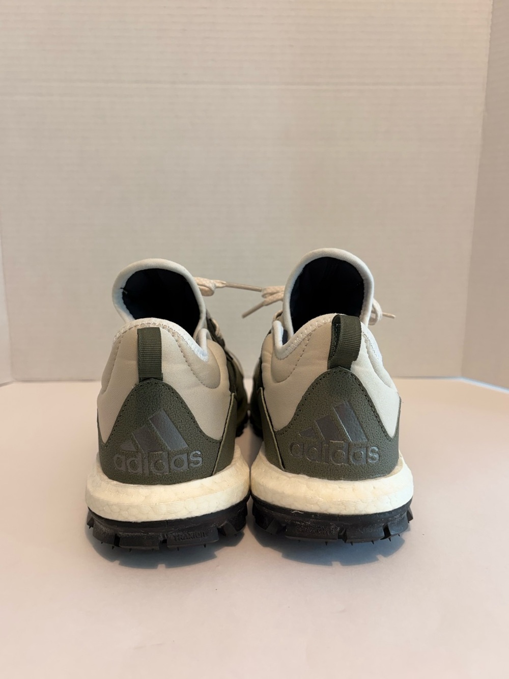 Adidas Response Trail Boost Green white mens 7 ladies 9 - Picture 3 of 6